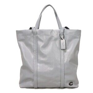 Coach COACH Tote Bag, Hole 33 C, Shoulder C Mark, Paperweight Leather, Blue G...